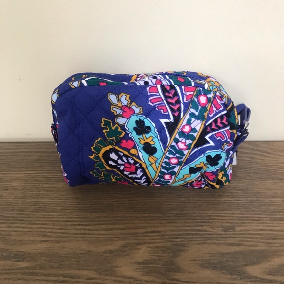Vera Bradley Mini Cosmetics Bag Romantic Paisley - Picture 3 of 8